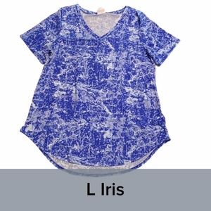 NWT LULAROE LARGE IRIS TEE